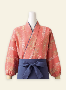 MONTBLANC　はっぴ　7分袖ゴム入り　レディース　女性用　モンブラン　3-371・373